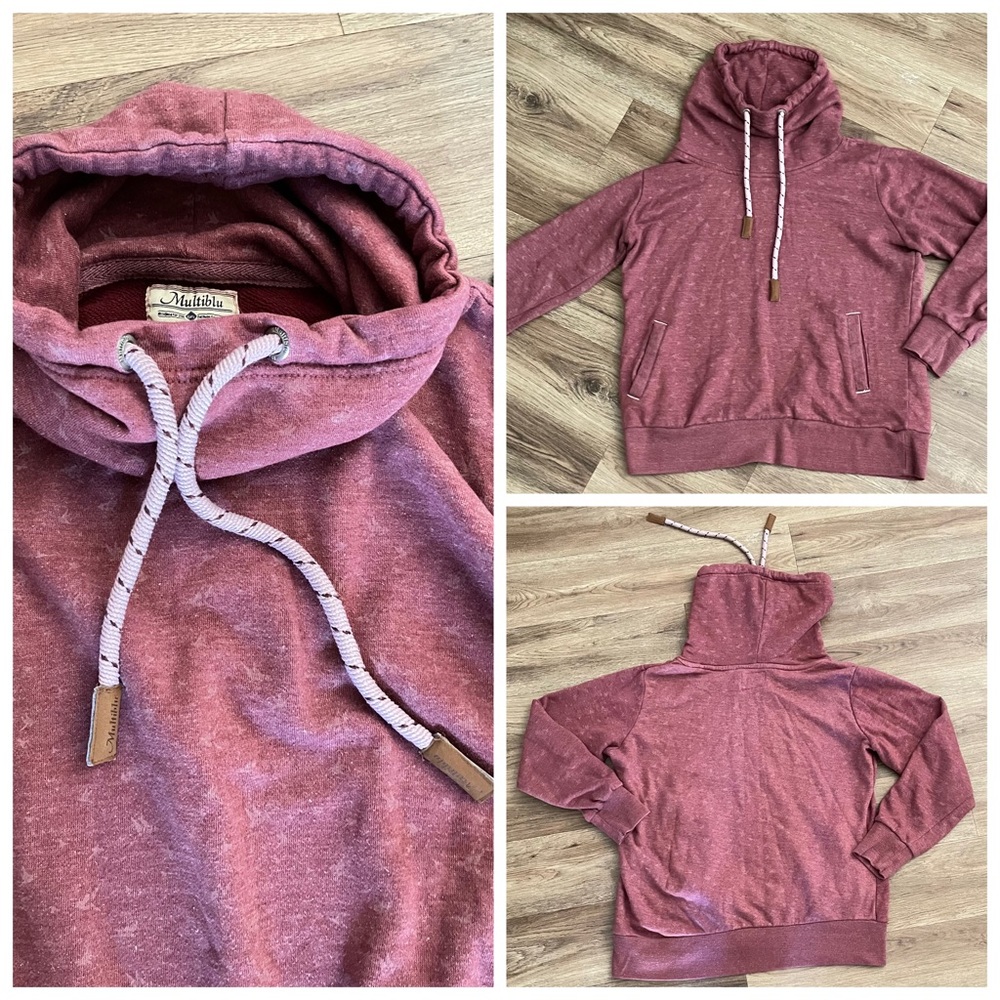 Multiblu German Style Cowl Neck Ladies Sweatshirt.